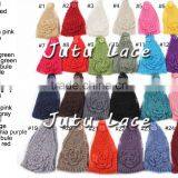 Knit Headband Knit Beanie Turban Cute Turban Headband Ear Warmer Winter Hairband thumbnail-1