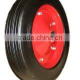 Rubber Wheel for Hand Trolley Solid Rubber Wheel 6"x2" thumbnail-1