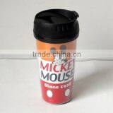 16oz Double Wall Plastic Water Mug thumbnail-1