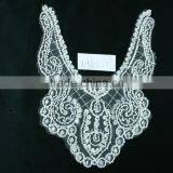 Fashion Decorative French Lace Fabric for Wedding Dress Wholesale China thumbnail-3