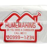 Best Sellers Easy to Use PVC Flat Magnetic Car Sign Custom Soft Magnetic Car Body Stickers thumbnail-4