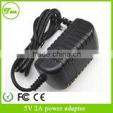Universal AC 100-240V DC5V 1A Power Adapter Power Supply Cord US Plug 3.5x1.35mm