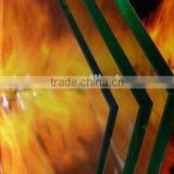 High quality construction fireproof glass fire rated fire resistant glass 2h