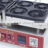 4pcs Commercial Use Non-stick 110v 220v Electric 180 Degree Swing 10cm Digital Donut Baker thumbnail-3