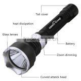 2000LM Super Bright XM-L L2 LED Waterproof Underwater Diving Flashlight Torch+2*18650 3000mAh Rechargeable Battery+Charger thumbnail-2