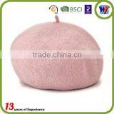 Custom Various Colors Fashion Women Wool Beret Hats Wholesale thumbnail-4
