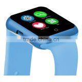 NO.1 D3 Smartwatch Phone-Blue 1.22 Inch MTK6261 Sleep Monitor Heart Rate Test Camera Sedentary Reminder Alarm