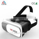 2015 Laridi high quality virtual reality 3d glasses with bluetooth controller for games VR box