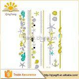 Metallic Flash Jewelry Body Temporary Sticker of Transfer Tattoo thumbnail-3