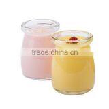 100ml 200ml 300ml Mini Glass Yogurt Bottles Yogurt Jar for Sale thumbnail-3