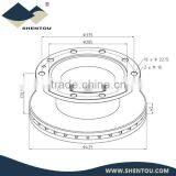 Truck Brake Disc 190.7764 For Iveco