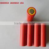Sanyo NSX 18650 UR18650NSX 2600mah High Rate Battery Cell 20A 3.6V thumbnail-2