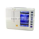 Portable 7 Inch 6 Channel Digital Electrocardiograph ECG Machine EKG-1206A by CE Approved thumbnail-3