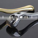 540 Titanium Microneedle Curved Handle Metallic Color Skin Roller thumbnail-1