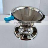 YS Manufacturer Stainless Steel Reusable Coffee Maker Filter Holder Mesh Filter
