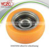 Yczco Rubber Plastic Sliding Wardrobe Door Roller With 624 - 2RS Bearing thumbnail-1