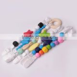 Hot selling cheap silicone baby pacifier chain