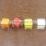 Square Glass Candles,colorful Candles thumbnail-1