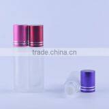 High Quality 10ml Mini Refillable Glass Roll on Bottle With Plastic Roller Ball and Colored Cap Wholesale thumbnail-6