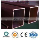 Fireproof Aluminum Square Tube Profile Coated Wood Skin thumbnail-1