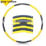 6/7/8sections Detachable Adjustable Size Hula Hoop/Foam Weighted Fitness Hula Hoop thumbnail-4