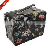 R155 Rectangular Small Tin Lunch Box thumbnail-1