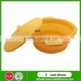 Multi-function Collapsible Silicone Bowls, Kitchen Foldable Bowls , Silicone Bowls With Lid thumbnail-1