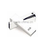 High Quality Stainless Steel Metal Clip USB Flash Drive, Mini Book Clip USB Stick thumbnail-4