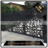 Modern Laser Cut Design Main Aluminum Entrance Door for Villa thumbnail-2