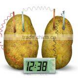 Environmental Supply Electric Potato Digital Clock, DIY Creative Alarm Clock thumbnail-1