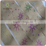 With Colorful Glitter for Gift Pack - China Supplier Natrual Jute Ribbon thumbnail-1