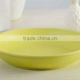 Anhui Green Bamboo Fiber Round Plate thumbnail-3