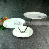 China Wholesale 3 Tier White Round Rotaing Cake Stands China Stock Iron Stand thumbnail-2
