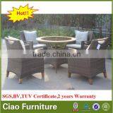 Garden Furniture Teak Wood Table Chair thumbnail-5