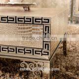 B106 Foshan Stylish Mdf Cabinet Stainless Steel Center Coffee Table/modern Furniture thumbnail-1