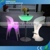 GLACS Control Plastic Patio Furniture LED Lighting Bar Stools thumbnail-6