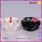 White Bulk Wholesale Cheap Ceramic Bowl thumbnail-3