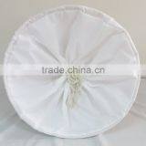 Home Large Storage Handmade Twist Paper Laundry Basket With Wheels thumbnail-4