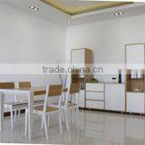 Modern Bamboo Dining Room Set With 4 Chair Price thumbnail-1