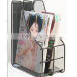 Hot Sell Metal Mesh Office Supplies Desk File Organizer Magazine Holder thumbnail-1