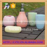 Colorful Porcelain Bathroom Accessories Set thumbnail-1