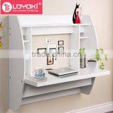 MDF wood table Multiple functions home furniture wall mounted desk living room computer wall mounted desk