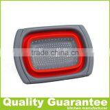 Collapsible Silicone Colander High Quality Silicone Strainer Kitchen Strainer thumbnail-2