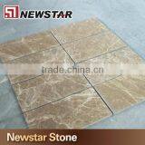 Newstar Light Emperador Stone Flooring Polished Marble Tile for Sale thumbnail-3