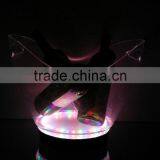 LED RBG Color Changing Large Clear Acrylic Ice Buckets thumbnail-4