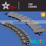 Plastic Side Flexing Flat Top Chains for Bottle Snap-on Gripper Roller Chains thumbnail-4
