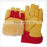 Synthetic lining Winter work glove