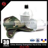 Stainless Steel Military Canteen With Cup and Cover thumbnail-1