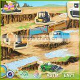 Wholesale Baby Magnetic Shapes Toy Construction 28 Pieces Wooden Magnetic Shapes Toy Kids Magnetic Shapes Toy W14J005 thumbnail-2