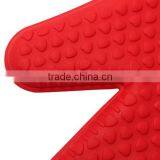 Heat Resistant Silicone Glove Oven Pot Holder Baking BBQ Cooking Mitts thumbnail-6